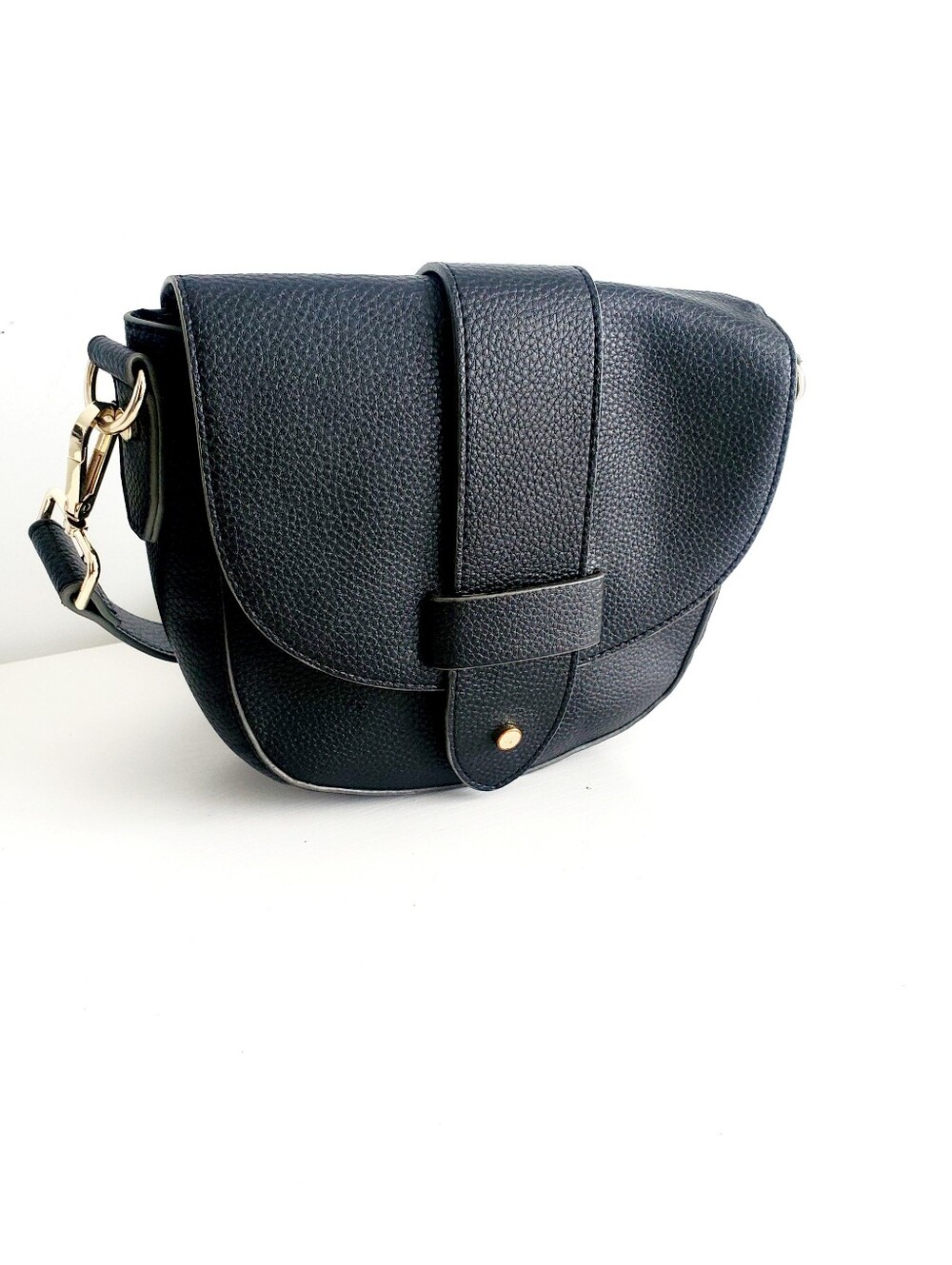Indigo Black Crossbody Bag
